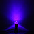 E27 3W RGB Light Red Cover LED Crystal Ball Bulb with Remote Control (220V)
