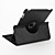  360 Degree Rotable Flower PU Leather Case with Stand for the New iPad and iPad 2 (Assorted Colors)