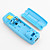  Mini MotionPlus Remote and Nunchuk Controller for Wii/Wii U (Blue)