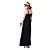  Baumwolle Mantel Riemen Maxi-Kleid (weitere Farben)