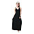  Baumwolle Mantel Riemen Maxi-Kleid (weitere Farben)
