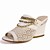  NIRA - Slippers Brede Hak Imitatieleer