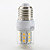  E27 27x5050 SMD 3.5W 300LM 2800-3200K Warm White Light LED Corn Bulb (230V)
