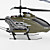  3 Channels Move Motion Missile Shooting Remote Control Helicopter with LED Light