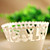  Exquisite Cutout "LOVE" Design Laser Cut Cupcake Wrapper (Set of 12)