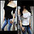  Half Sleeve Elastic Off Shoulder Slimming T-shirt