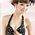  Heart Print Halter Bra