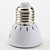  E27 3528 SMD 60-LED 200Lm Warm White Light Bulb 230V