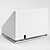  Soporte / Estación /Puerto de Carga de Doble USB + Paquete de Baterías para el Mando Wii - Blanco