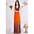  V-neck Straps ColumnPolyester Maxi Dress (More Colors)