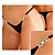  super-bikini sexy bouton de métal culotte