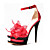  ZURIEL - Pumps Stilletthæler Patent Lær