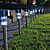  confezione da 8 bianco LED ricaricabile a energia solare giardino luce in acciaio inox prato