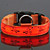  9protecollar - verstelbare cartoon stijl hond 's nachts de veiligheid geleid halsband (40-50cm, verschillende kleuren)