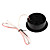  500W Plastic Tweeters Speaker for Car Stereo Audio System, Black, Pair, DC 12V