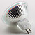  MR16 1.5W 24x3528 SMD 50-60lm naturligt hvidt lys LED spot pære (12v)