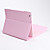  Clavier Bluetooth, Avec Etui en Cuir PU et Support, Pour le Nouvel iPad - Blanc