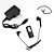  Bluetooth V2.1 Stereo Headset with Earphone for Cell Phones - X2 (Black)