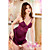  chemise de nuit sexy fronde