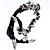  Black Leather Dragon Bracelet