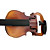  satinato violino con cassa in legno massello di abete / arco / colofonia (multi-size)