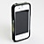  Estuche de Camuflaje de Silicona y Carcasa PC para iPhone 4 e iPhone 4S - Verde