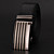  Men's Automatic Buckle Cowhide Leather Belt