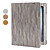  bois étui en cuir tendance pu et stand pour le nouvel iPad et iPad 2 (couleurs assorties)