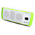  Portable High-Bass Speaker with USB and SD Card Reader (3W x 2, FM Radio, Assorted Colors)
