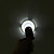  3-modo de zoom cree r2 lanterna LED (260lm)