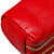  Ladies' Double Zipper Leather Wristlet