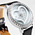  Women's Heart-Shaped PU Leather Style Analog Quartz Bracelet Watch (Assorted Colors)