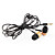  3,5 mm stereo træ in-ear hovedtelefoner