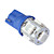  T10 0.18wx5 5-SMD 5050 førte bilen leselys, dc 12v/pair (blå)