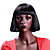  Capless High Quality Synthetic Short Bob Style Straight Charming Wig