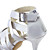 Satin Stiletto Heel Platform With Zipper Wedding Shoes (More Colors Available)