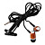  Kanen ip-309 In-Ear Earphone + Microphone + Volume Control - Black (3.5mm Jack / 120cm-Cable)