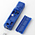  2-In-1 MotionPlus Remote Controller for Wii/Wii U with Silicon Case (Blue)