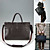  grundlæggende mænds skulder / crossbody taske (39cm * 8cm * 30cm)