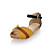  sandales peep toe en simili-cuir ou appartements parti / soir chaussures (plus de couleurs)