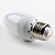  E27 1W 150LM 2800-3500K Warm White Light LED Candle Bulb (220-240V)