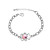  Austrian Crystal With Real Platinum Plated Anti-Allergy Ladies Bracelet Phi Bear (More Colors)