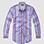  lungo uomini casual strisce uomo manica slim fit