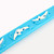  Children’s Dolphin Style Silicone Analog Quartz Wrist Watch with Flashing LED Light (Blue)