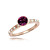 fabelaktig 18k gullbelagt krystall mote ring (flere farger)