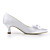  Satin Chunky Heel Square Toe With Bowknot / Rhinestone Wedding Shoes (More Colors)