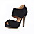  suède naaldhak peep toe pumps / sandalen party / 's avonds schoenen (meer kleuren)