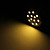  GU10 12-5050 SMD 2-2.5W 100-150LM 2800-3300K Warm White Light LED Spot Bulb (220-240V)