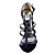  Satin Stiletto Heel Sandals Party / Evening Shoes With Rhinestone