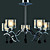  Comtemporary 5 - Light Crystal Chandeliers with Glass Shade G9 Bulb Base